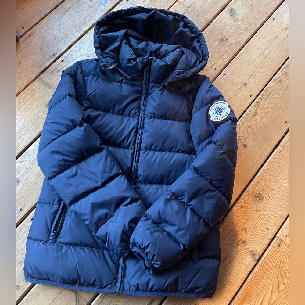 Women’s The Normal Brand Navy Puffer Jacket